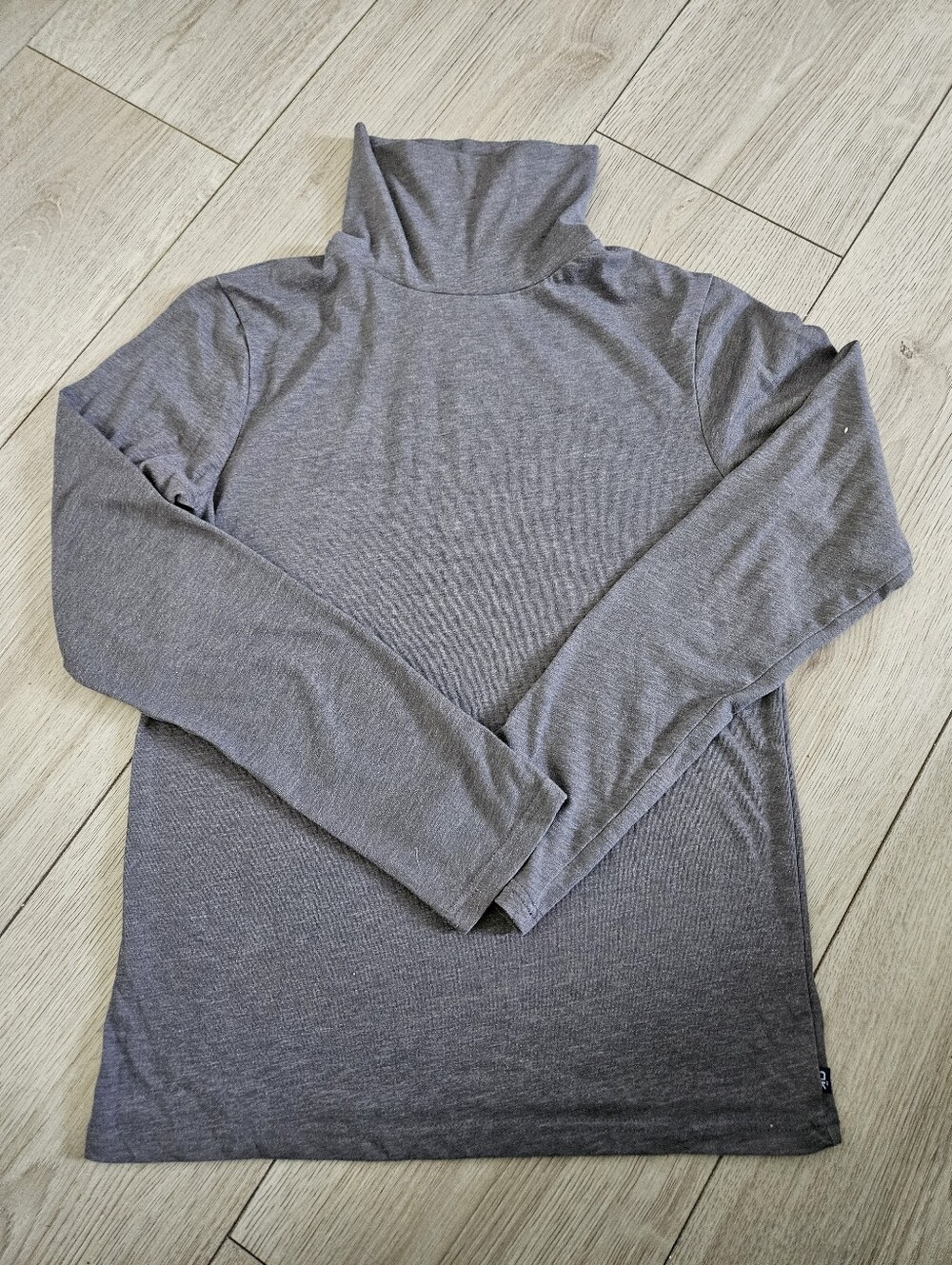 ​Ökï Charcoal Grey Long Sleeve Turtleneck Top Size 12Y / 152cm